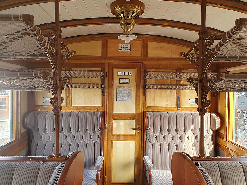 Detailaufnahmen im SBB B 3505