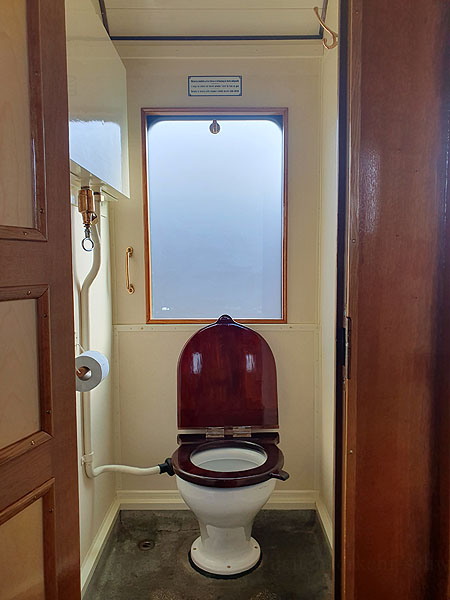 Detailaufnahmen im SBB B 3505