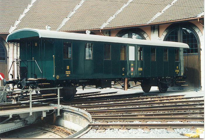 Der frisch restaurierte Wagen.
