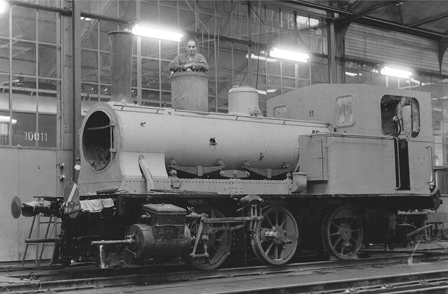 Revision der E 3/3 8485 im Depot Basel 1975-77