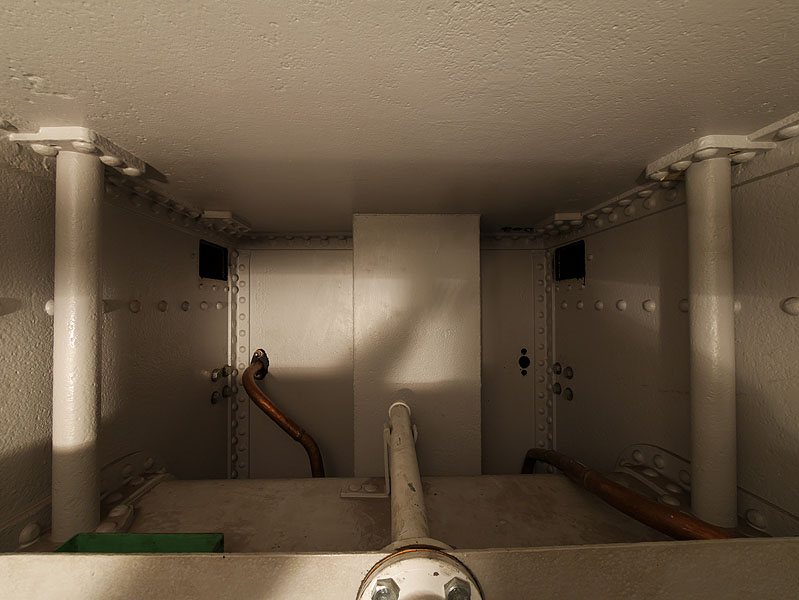Das innere des Wasserkasten