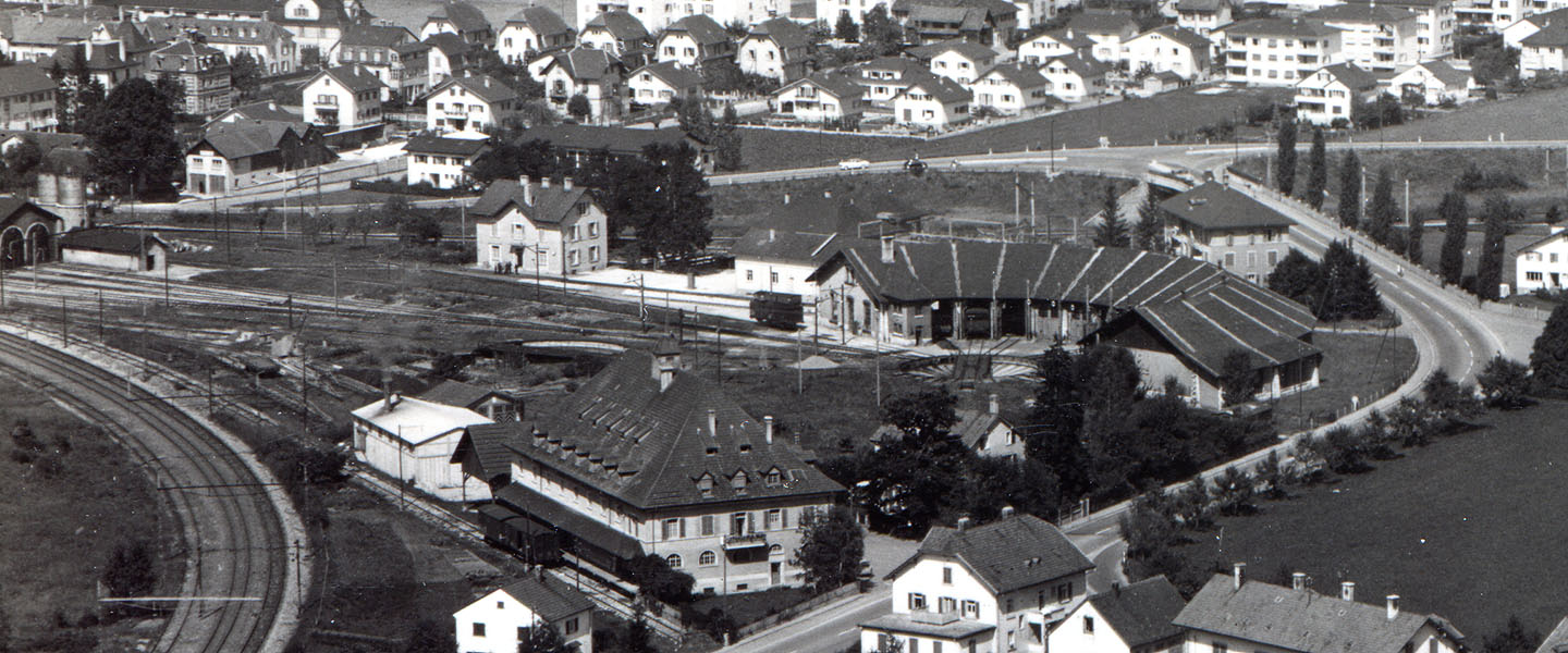 Flugaufnahme Rotonde Delémont