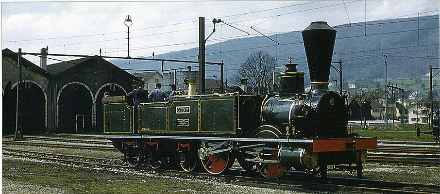 Ed 2/5 28 Genf im Rotondenareal, 22.04.1958. Foto P. Willen